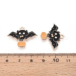 Pendentifs en émail en alliage thème halloween&nbsp;ENAM-T022-54G-05