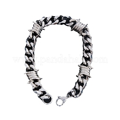 Hip-Hop 304 Edelstahl Cuban Link Ketten Armbänder für Männer Frauen&nbsp;FS-WGE9529-01