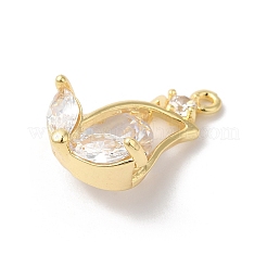 Messing Anhänger & Charms&nbsp;KK-C062-037G-01
