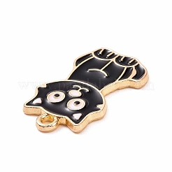 Pendentifs d'émail en alliage&nbsp;ENAM-M055-07G-01