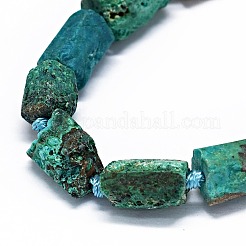Natur Chrysokoll Perlen Stränge&nbsp;G-O170-111