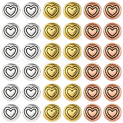 180pcs 3 Farben tibetanische Legierungsperlen&nbsp;FIND-PA0001-53
