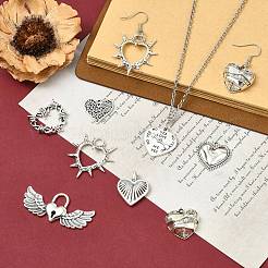 40 pièces 8 styles pendentifs en alliage de style tibétain&nbsp;FIND-CJ0005-94