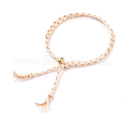 Geflochtene Baumwollkordelarmbänder&nbsp;BJEW-JB05694