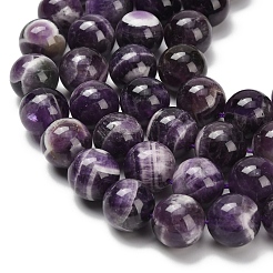Natürliche Chevron-Amethyst-Perlenstränge&nbsp;G-I222-14mm-01