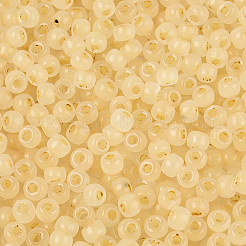 6/0 transparente Innenfarben Glas Saatperlen&nbsp;SEED-N008-08N