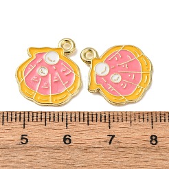Anhänger aus Ozeanlegierung und Emaille&nbsp;ENAM-B041-01C
