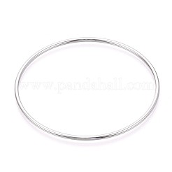 Schlichte Armreifen aus 304 Edelstahl für Damen&nbsp;BJEW-N033-02P