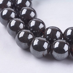 Magnetische synthetische Hämatitkornen Stränge&nbsp;G-Q893-10mm