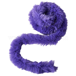 Rotolo di tessuto in ciniglia con pelliccia sintetica per decorazioni per alberi di Natale o ghirlande con fiocchi&nbsp;FIND-WH20003-95D