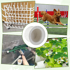 Kunststoff-Rohr-Endkappe&nbsp;FIND-WH0148-224B