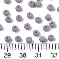 Perlas de vidrio de colores esmerilados&nbsp;SEED-S040-03A-06