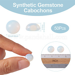 Opal cabochons&nbsp;G-R416-10mm-49