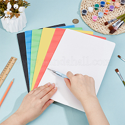 6 Stück Schaumstoffplatte in 6 Farben&nbsp;DIY-BC0016-85