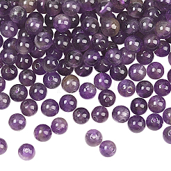 200 pz perline di ametista naturale&nbsp;G-SP0001-22A