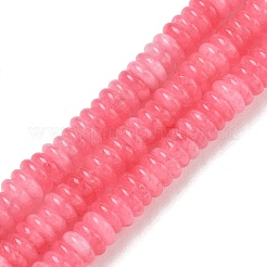 Chapelets de perles en jade blanc naturel teinté&nbsp;GG-CBAC08A-A01-01