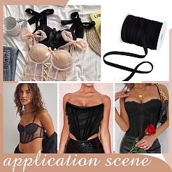 Ruban de remplacement pour armatures de soutien-gorge en nylon de 25 mètre&nbsp;OCOR-MA0001-23A