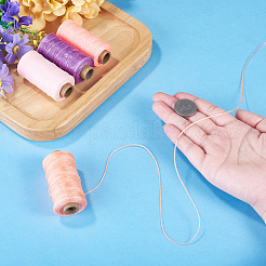 4 rollo de cordón de poliéster encerado de 4 colores&nbsp;YC-TA0001-29C