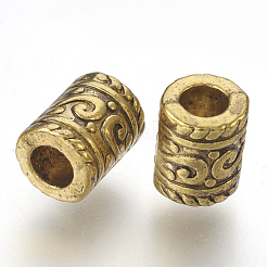 Abalorios de aleación de estilo tibetano&nbsp;X-GLF0834Y-NF