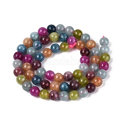 Chapelets de perles de quartz naturel&nbsp;G-N363-6mm-06