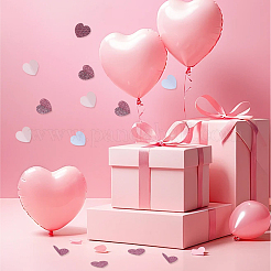 360 confetti en forme de cœur en papier&nbsp;AJEW-SC0031-36