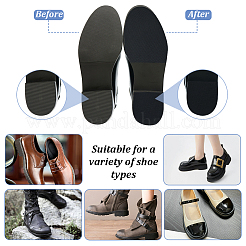 2 Paar 2 Stile rutschfeste Gummischuhe unten&nbsp;FIND-GA0003-82