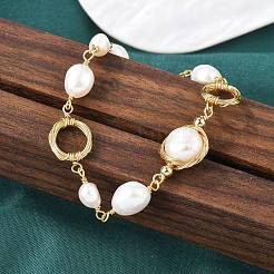 Perle Perlen Armbänder&nbsp;BJEW-P350-02G