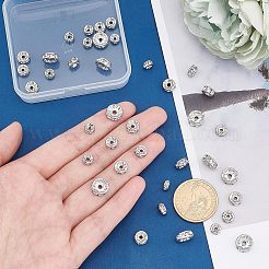 40 Stück 4 Stil 316 chirurgischer Edelstahl Abstandsperlen&nbsp;RB-UN0001-07