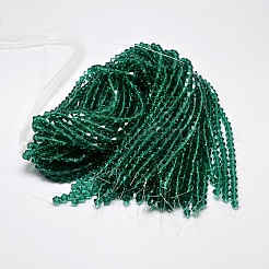 Nachahmung österreichischer Kristall 5301 Doppelkegelperlen&nbsp;GLAA-S026-2mm-08