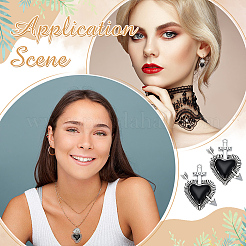 20 pendentif en alliage émaillé de 10 styles&nbsp;ENAM-ME0001-11