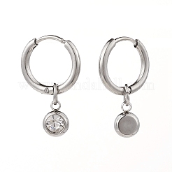 Creolen aus 304er Edelstahl&nbsp;X-EJEW-JE04449-02