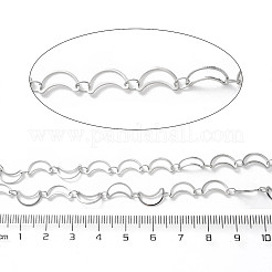 Mondgliederketten aus Edelstahl 304&nbsp;CHS-F020-01P