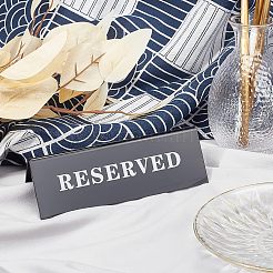 Cartel de tienda de mesa reservada de acrílico&nbsp;AJEW-WH0251-39