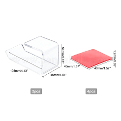 2pcs Acryl-Kopfhörerhalter-Sets&nbsp;ODIS-WH0011-49
