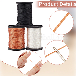 3 rotolo di filo di nylon intrecciato a 3 colori&nbsp;NWIR-CY0001-03