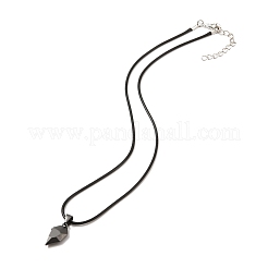 Set di collane con ciondolo a cuore in lega di placcatura a cremagliera&nbsp;NJEW-B081-07A