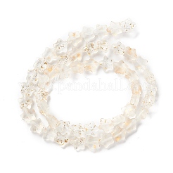 Perle di vetro trasparente filo&nbsp;GLAA-F112-04K