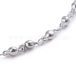 Chaînes de cheville à maillons en acier inoxydable 304 anti-ternissement&nbsp;X-AJEW-G026-03P