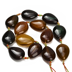 Naturelles agate jaune brins de perles&nbsp;GG-CBAB9C6-C02-01