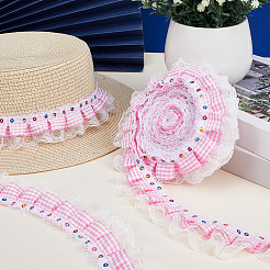 5 Yards Polyester-Spitzenband&nbsp;OCOR-GF0006-20B
