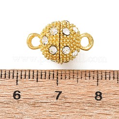 Cierres magnéticos de aleación de rhinestone con bucles&nbsp;RB-H116-2-G