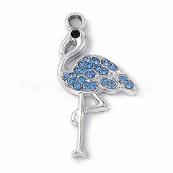 Legierung rhinestone-anhänger&nbsp;PALLOY-P287-16