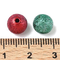 Sprühen gemalte Acrylperlen-Spitzlackiert&nbsp;ACRP-Q018-8mm-M