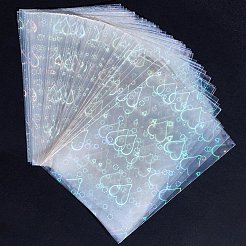 200 Stück 4 Arten lasertransparente Verpackungsbeutel aus Kunststoff&nbsp;ABAG-DJ0001-27