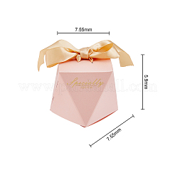 Scatole di caramelle pieghevoli in cartone&nbsp;CON-WH0086-041B