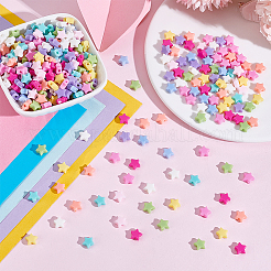 1000pcs perles acryliques opaques&nbsp;MACR-ME0001-02