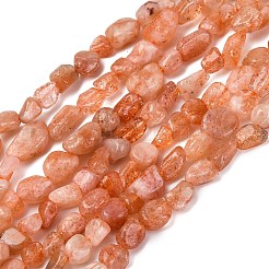 Fragola naturale perle di quarzo fili&nbsp;G-P497-01C-42