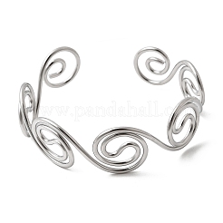 304 Edelstahl-Armreife für Damen&nbsp;BJEW-Z150-01P-01