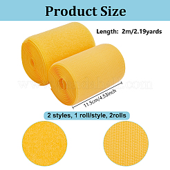2 rollo de cintas mágicas de nailon y mezcla&nbsp;OCOR-OC0001-98C
