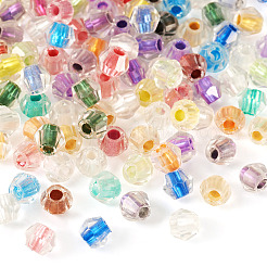 2 Beutel mit 200 transparenten Glasperlen&nbsp;GLAA-TA0003-44I